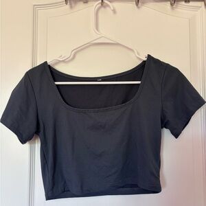 Women's Square Neck Crop Top